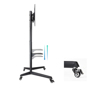 SOPORTE SUELO RAMSES 37''-70'' NEGRO TOOQ