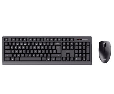 KIT TECLADO + RATON WIRELESS PRIMO NEGRO TRUST