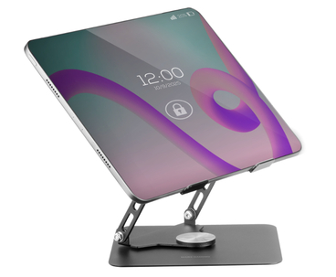 SOPORTE SOBREMESA PARA PORTATIL/TABLET GIRATORIO NEGRO MARS GAMING