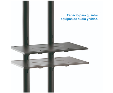 SOPORTE CON RUEDAS TV 37"-70" FS1470M-B TOOQ